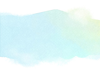 水彩の背景素材03/水色