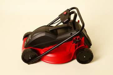 Fototapeta premium Lawn mower assembly parts