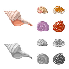 sea icons set
