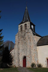 Fototapeta na wymiar église de Roche d'Agoux, 63