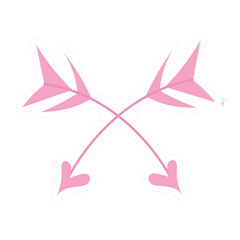 vector arrow sticker