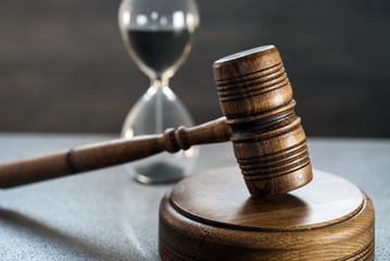 Law and Justice Concept Image, Grey stone background