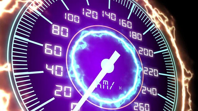 futuristic speedometer, car futuristic characters in my portfolio