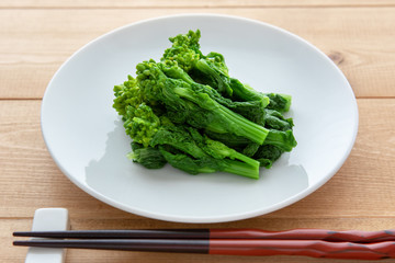 菜の花のおひたし