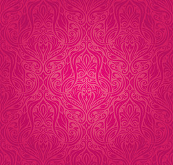 Retro vector pattern wallpaper background fashion invitation design 
