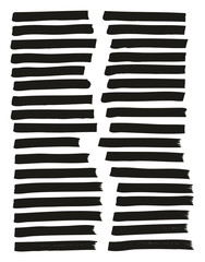 Tagging Marker Medium Lines High Detail Abstract Vector Background Set 126