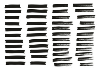 Naklejka premium Tagging Marker Medium Lines High Detail Abstract Vector Background Set 82