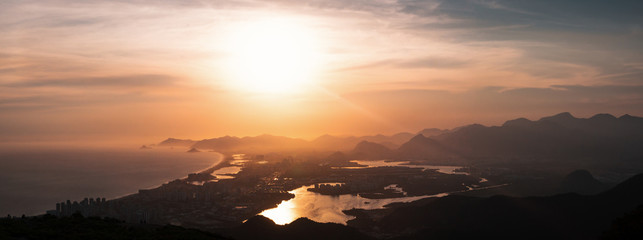 Sonnenuntergang über Barra da Tijuca