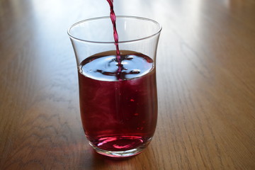 Pouring a drink