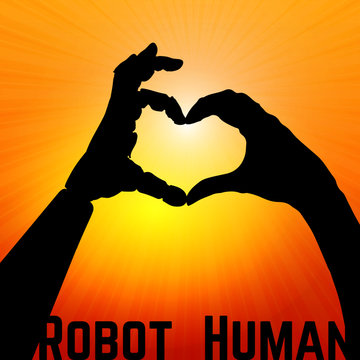 Robot and Human love