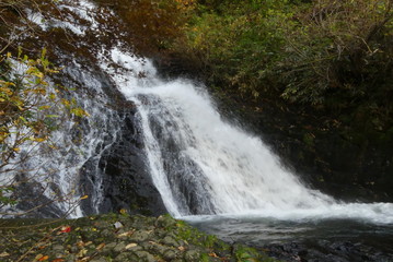 滝の表情
