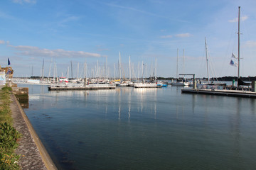 Fototapeta premium Port (Lorient - Brittany - France)