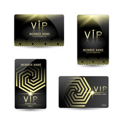 VIP, Platinum Card, Exclusive, Luxury, Celebrity, First Class, Membership, Member Club, Card Design, Vector and Illustration