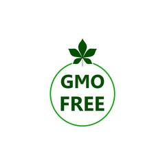 Logo gmo free, GMO free icon