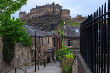 Das Schloß von Edinburgh/Schottland
