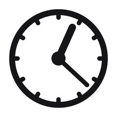 Clock icon, time icon vector