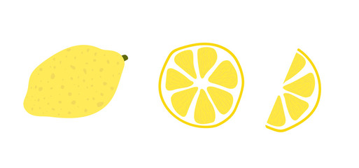 doodle set lemon cut