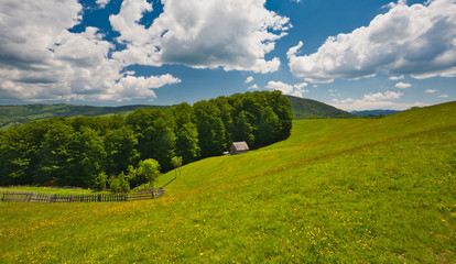 Mountain spring valley