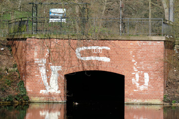 Fußgängerbrücke, Bach Soeste, Cloppenburg