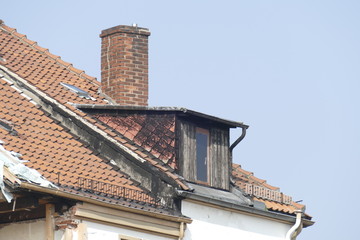 Fototapeta na wymiar Dach, Dachfenster