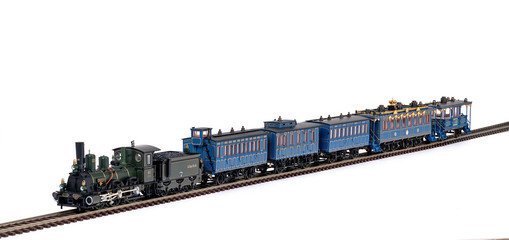 King Ludwig II HO modell train, original modell from 1876