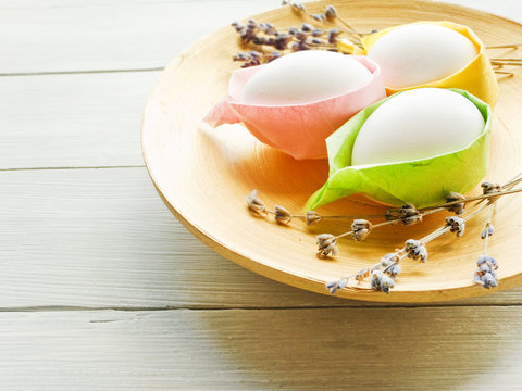 Colorful Easter eggs