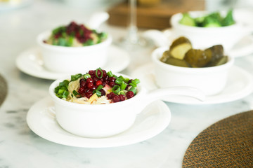 Sauerkraut with cranberry