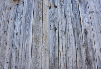 Wooden background in white and gray. Wood surface in vintage tone. Smooth light natural wood texture