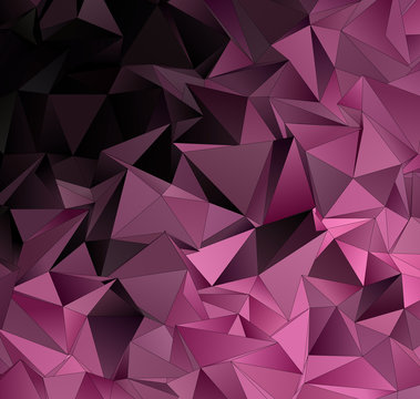 Abstract Low-Poly background. triangulated texture. Design 3d. Polygonal geometrical pattern. Triangular modern style © hary_cz