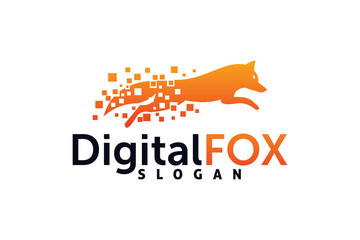 fire fox logo design