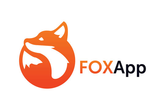 fire fox logo design