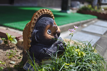 信楽焼のたぬき