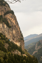 Fototapeta na wymiar Canyon, mountain landscape