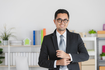 young business man at work