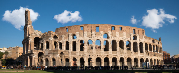 panoramica del colosseo