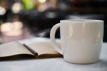 Coffee and Notebook