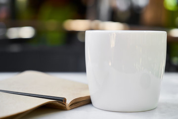 Coffee and Notebook