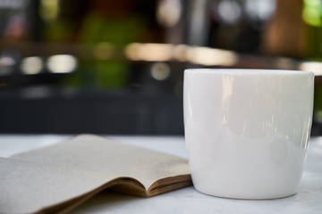 Coffee and Notebook