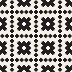 Vector seamless pattern. Abstract geometric background. Stylish ethnic design.