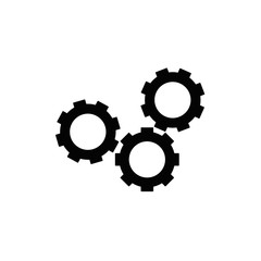 gear icon. vector illustration