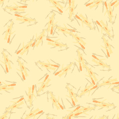 Desert camouflage of various shades of orange, beige and yellow colors