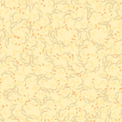 Desert camouflage of various shades of orange, beige and yellow colors