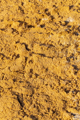 Construction sand as an abstract background