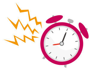 時計　時間　アイコン　目覚まし時計　アラーム