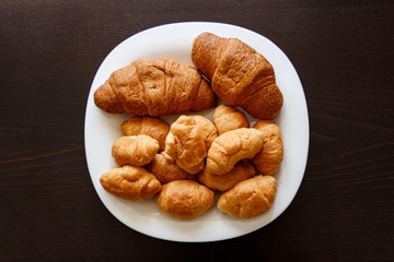 croissant , croissants, bun, buns