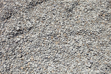 The beach of pebbles