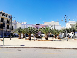 Polignano a Mare. Italy. Photo of town. Travel photo