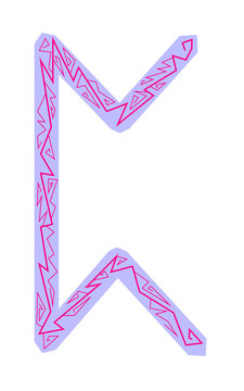 Rune Perth. Ancient Scandinavian runes. Runes senior futarka. Magic, ceremonies, religious symbols. Predictions and amulets.
