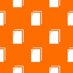 Biscuit ice cream pattern vector orange for any web design best