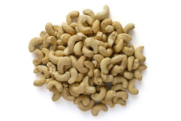 A pile of cashew nut